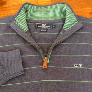 VINEYARD VINES Mens/Boys Quarter Zip